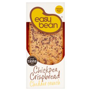 Easy Bean Cheddar Crunch Chickpea Crisp