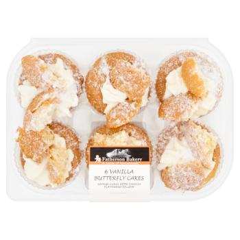 Fatherson Bakery 6 Vanilla Butterfly Ca
