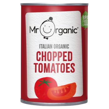 Mr Organic Italian Organic Chopped Tomatoes 400g
