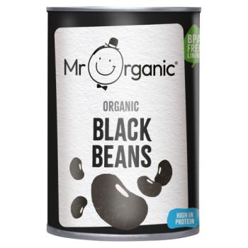  Mr Organic Black Beans 400g