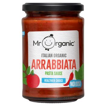 Mr Organic Italian Organic Arrabbiata Pasta Sauce 350g