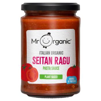 Mr Organic Italian Organic Seitan Ragu Pasta Sauce 350g