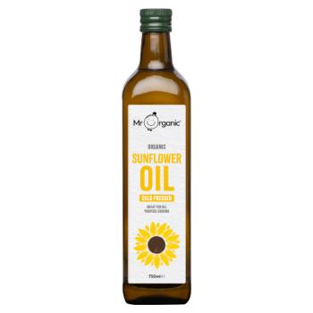 Mr Organic Organic Sunflower Oil 750ml