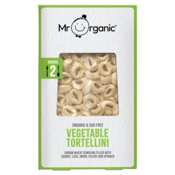Mr Organic Organic Egg Free Vegetable Tortellini 250g