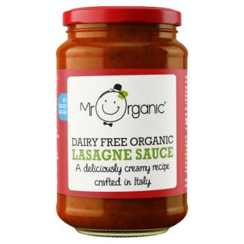 Mr Organic Lasagne Sauce - Dairy Free