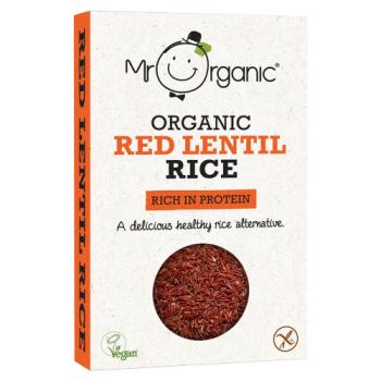 Mr Organic Organic Red Lentil Rice 250g