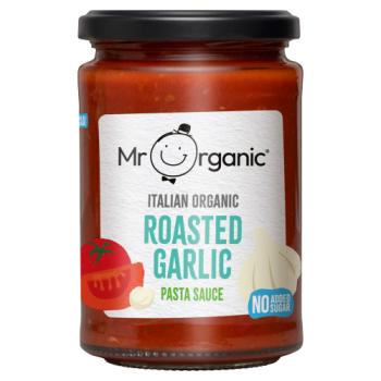 Mr Organic Italian Organic Roasted Garlic Pasta Sauce 350g