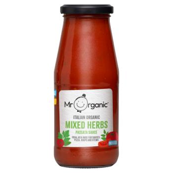 Mr Organic Italian Organic Mixed Herbs Passata Sauce 400g