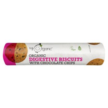 Mr Organic Organic Digestive Biscuits with Chocolate Chips 250g