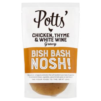 Potts' Chicken, Thyme & White Wine Gravy 350g