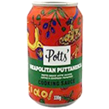 Potts' Neapolitan Puttanesca Cooking Sauce 330g 