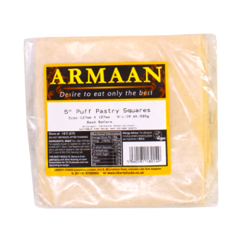 Armaan Puff Pastry Squares 585g 