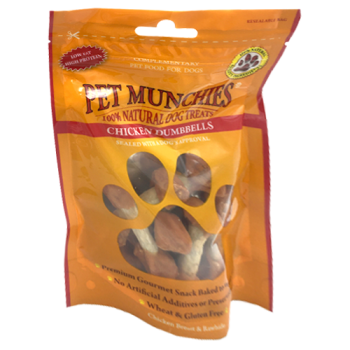 Pet Munchies Chicken Dumbbells Dog Treats 