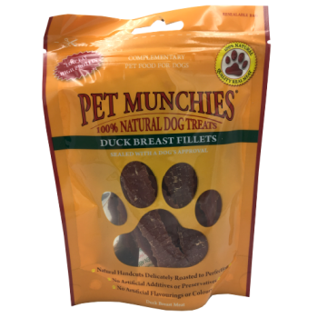 Pet Munchies Duck Breast Fillets Dog Treats 
