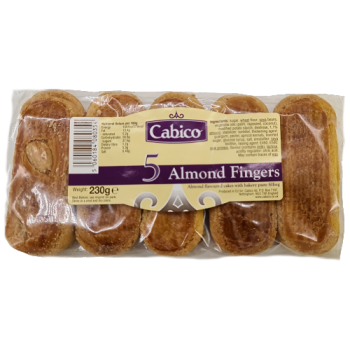 Cabico Almond Fingers 230g 