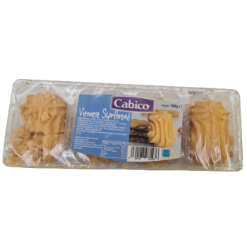 Cabico Viennese Shortbread 150g 