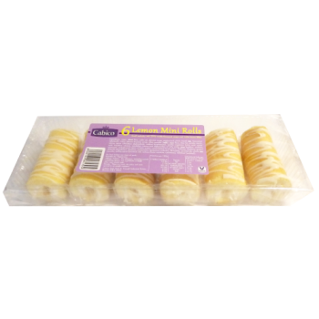 Cabico Lemon Mini Rolls 6pk 