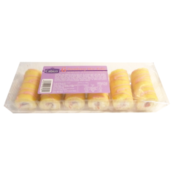 Cabico Strawberry Mini Rolls 6pk 