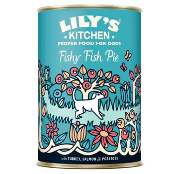 Lily's Kitchen Fishy Fish Pie Adult Wet Dog Food 400g