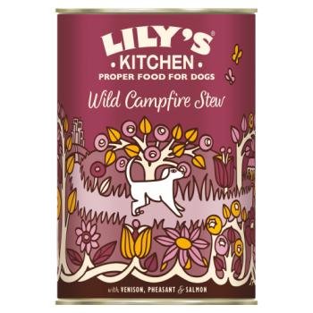 Lily's Kitchen Wild Campfire Stew with Venison, Pheasant Salmon 400g