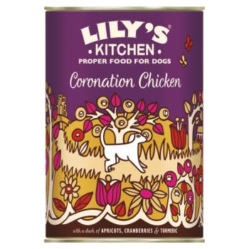 Lily's Kitchen Proper Food for Dogs Coronation Chicken 400g