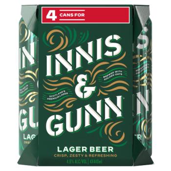 Innis & Gunn Lager Beer 4 x 440ml