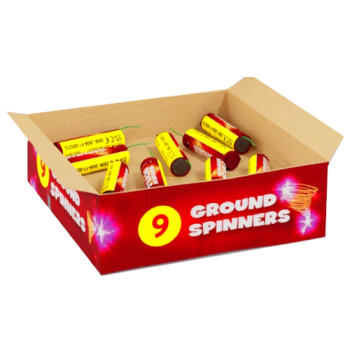 Tasmanian Devils Ground Spinners 9pk 