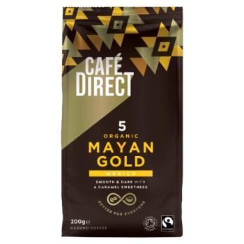 Cafédirect 5 Organic Mayan Gold Mexico Ground Coffee 200g