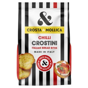 Crosta & Mollica Chilli Crostini Italian Bread Bites 150g