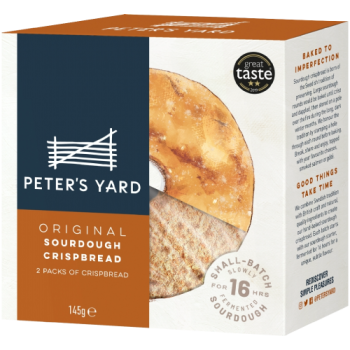 Peter's Yard Original Sourdough Crispbread 145g