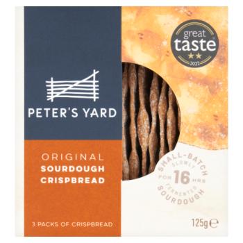Peter's Yard Original Sourdough Crispbread 125g