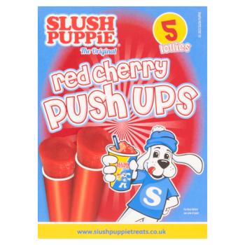 Slush Puppie 5 Red Cherry Push Ups