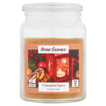 Home Essence Cinnamon Spice Scented Candle 453g
