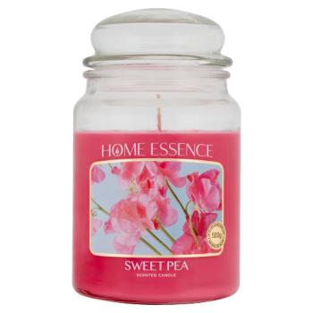 Home Essence Sweet Pea Scented Candle 500g