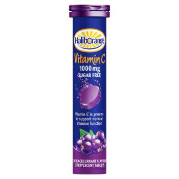 Haliborange Vitamin C 1000mg 20 Blackcurrant Flavour Effervescent Tablets