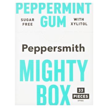 Peppersmith Box Peppermint Dental Chewi