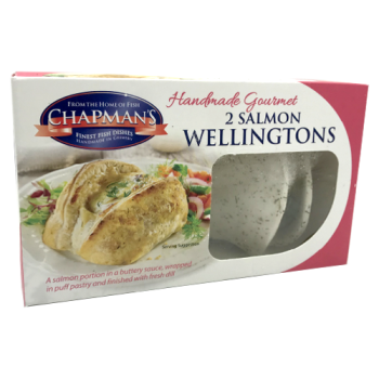 Chapman's Handmade Gourmet Salmon Wellingtons 2pk 
