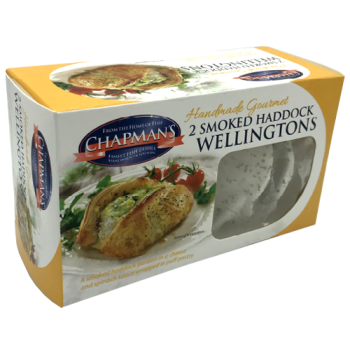 Chapman's Handmade Gourmet Smoked Haddock Wellingtons 2pk 
