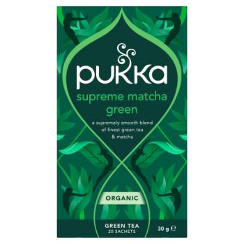 Pukka 20 Organic Supreme Matcha Green Tea Sachets 30g