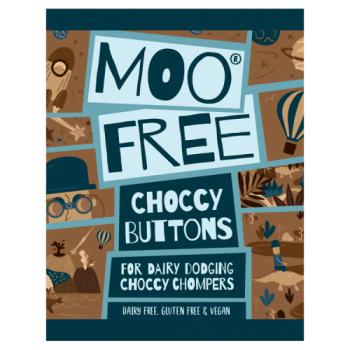 Moo Free Choccy Buttons 25g