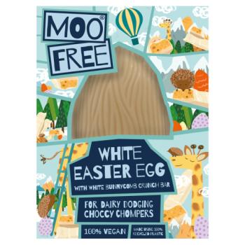 Moo Free Vegan White Easter Egg