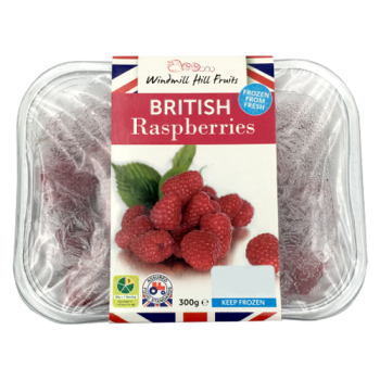 Windmill Hill Fruits Frozen British Raspberries 300g 