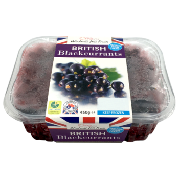 Windmill Hill Fruits Frozen British Blackcurrants 450g 