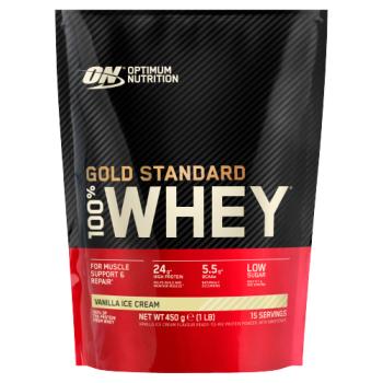 Optimum Nutrition Gold Standard 100% Whey Vanilla Ice Cream 450g