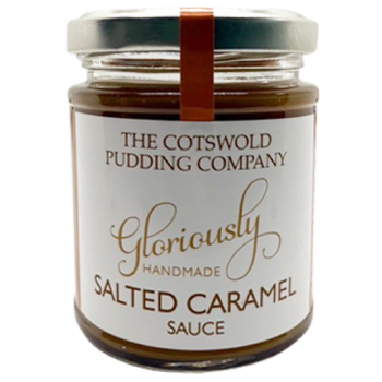 The Cotswold Pudding Company Handmade Salted Caramel Sauce 185g 