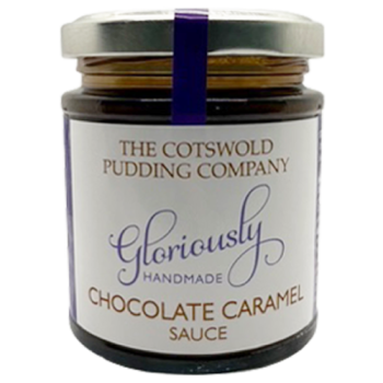The Cotswold Pudding Company Handmade Chocolate Caramel Sauce 185g 