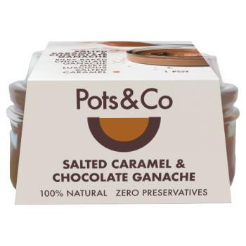 Pots & Co Salted Caramel & Chocolate Ganache 82g