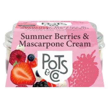 Pots & Co Summer Berries & Mascarpone Cream 80g