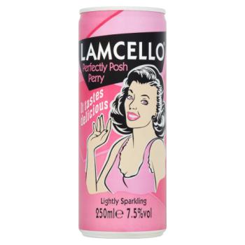 Lamcello Perfectly Posh Perry Lightly Sparkling 250ml
