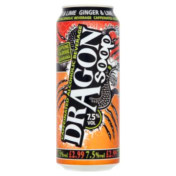 Dragon Soop Ginger Lime Can Pm 2.99